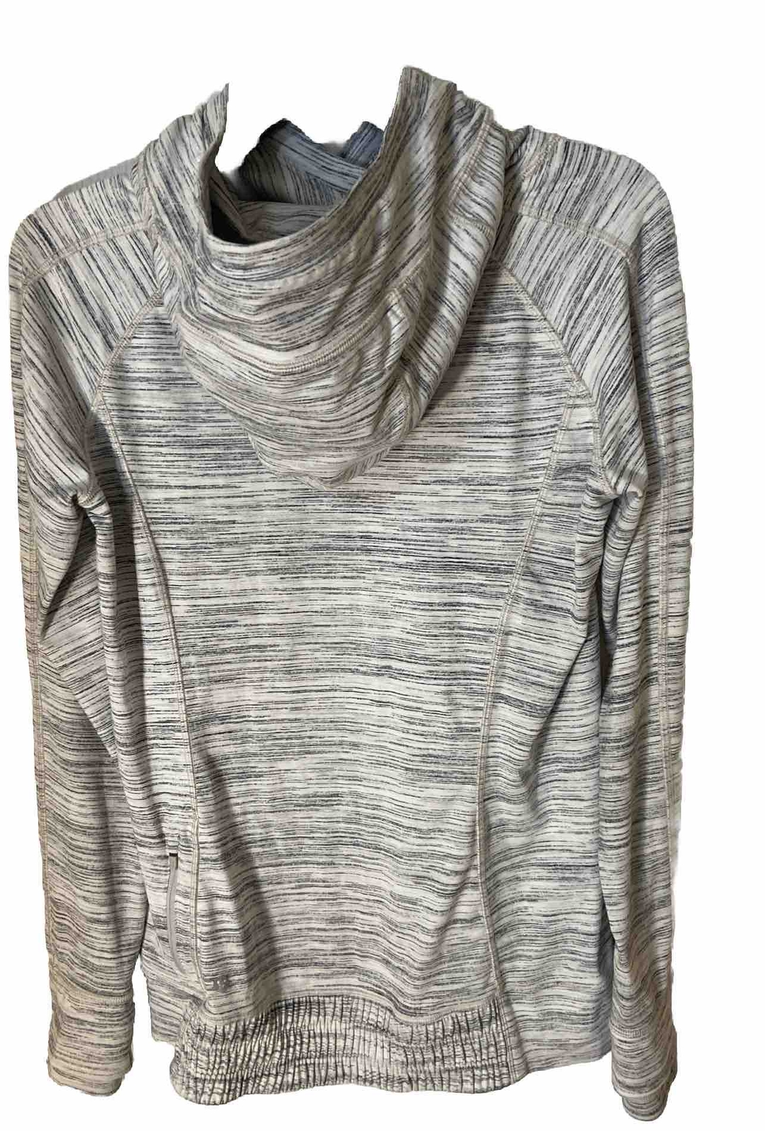 Lululemon Gray Heather Pullover Crossover Hoodie … - image 6