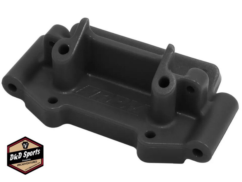 RPM 73752 Black Front Bulkhead for Traxxas 2WD Slash Stampede Rustler Bigfoot