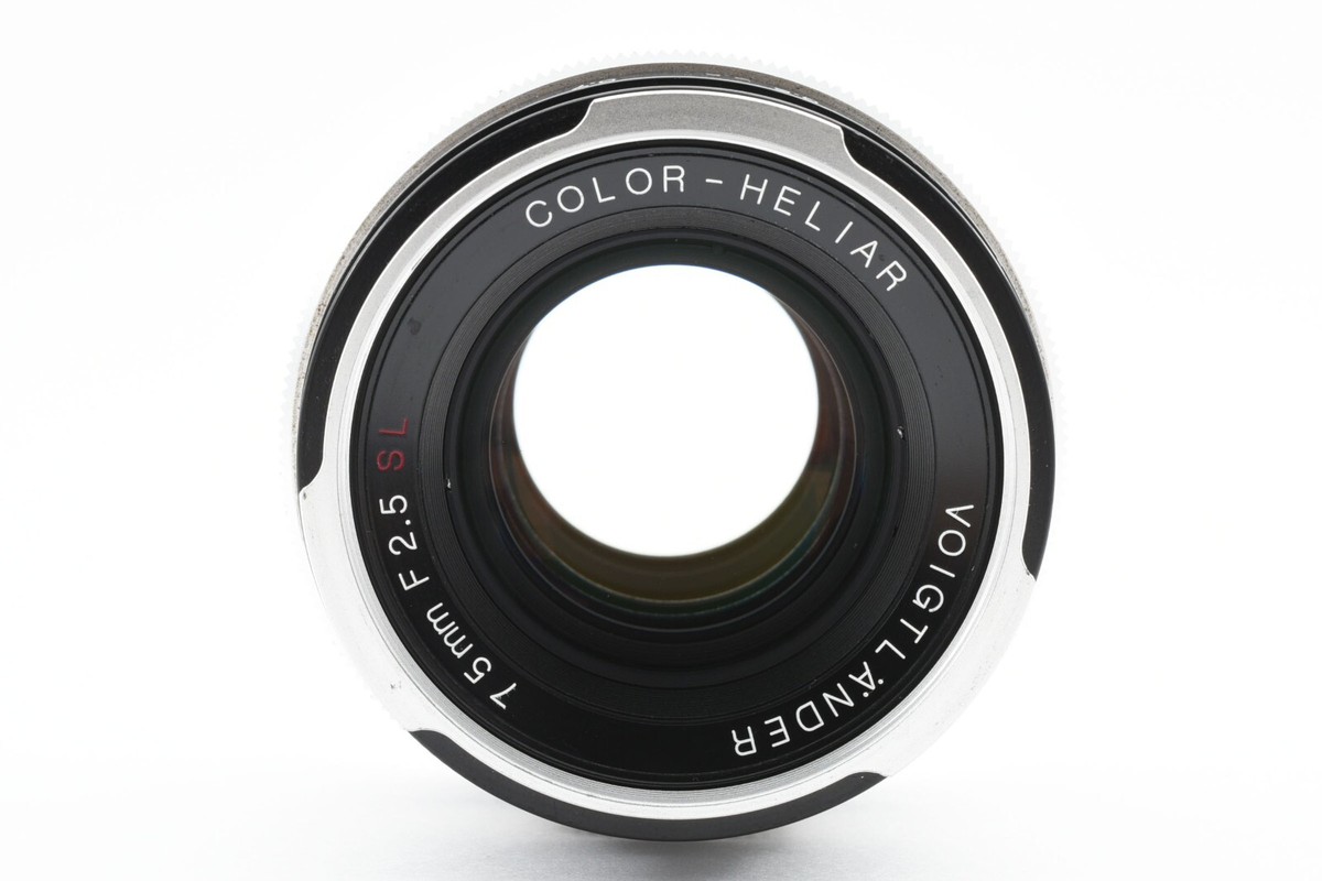Rare Minolta MD [Near Mint] Voigtlander Color Heliar 75mm f/2.5 SL