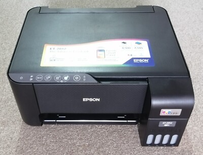 EPSON EcoTank ET-2810/2812 Multifunktions-Farbtintenstrahldrucker - Schwarz