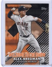 Alex Bregman 2022 Topps Welcome to the Show Black Parallel /299 #WTTS-29