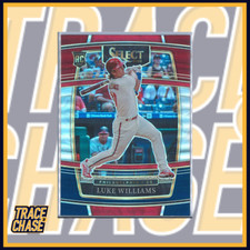 2022 Panini Select Baseball Luke Williams Concourse Tri-Color Prizm #8 RC