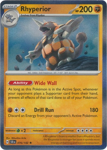 Pokemon! S&V: Stellar Crown (SV07) - Singles - Non-Foil/Holo Rare/Reverse Holo - Picture 130 of 243