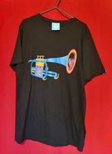 Dirty Smart vs Whartone 'Trumpet' 100% Cotton T-shirt Designer Size L