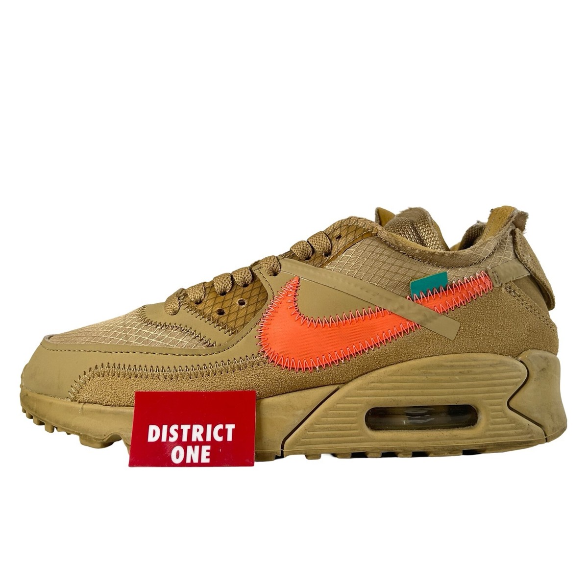 スニーカー NIKE AIR MAX 90 OFF-WHITE DESERT ORE Nike Air Max 90 Off-White Desert Ore Men's - AA7293-200 - US