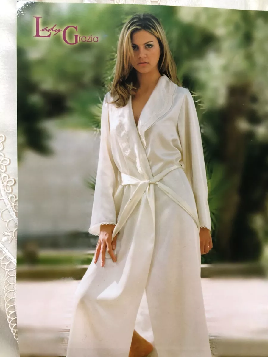 Vestaglia raso donna sale