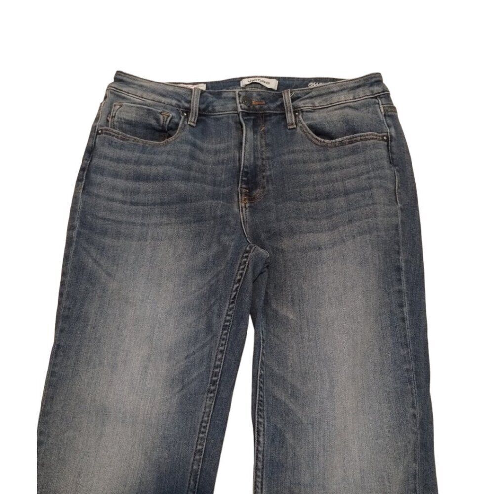 Vigoss Women's Jagger Bootcut Jean Size 31 Dark Wash Denim Stretch 5-Pocket