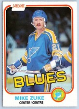 MIKE ZUKE 1981-82 O-PEE-CHEE 81-82 NO 299 EX+            58365