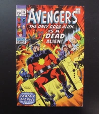 Marvel Comics Group Comic Books The Avengers No. 89 Captain Marvel Gash 1971