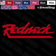 Redneck Red Neck Country Car Truck Window Laptop Vinyl Decal Sticker.