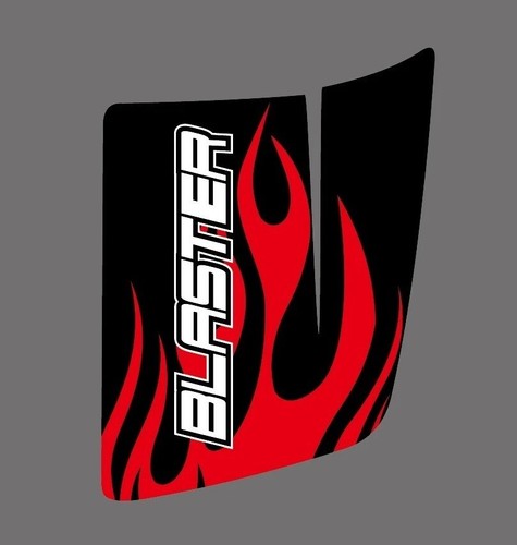 Fire Style Decals Stickers Graphics For Yamaha Blaster 200 1988-2006 Red Black A - Bild 16 von 24