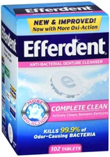 Efferdent Original Tablet 102ct