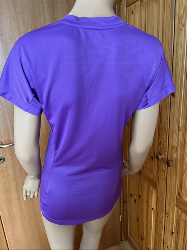 Rafa Nadal Challenger Nike Court Dri-Fit Tennisshirt LILA V-Ausschnitt Herren Gr. XS - Bild 6 von 11
