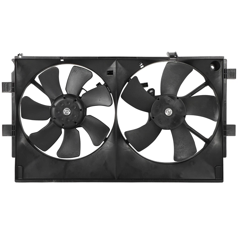 Conjunto de ventilador de refrigeración condensador radiador para 13-15 Mitsubishi RVR Outlander Sport Foto 2 de 4