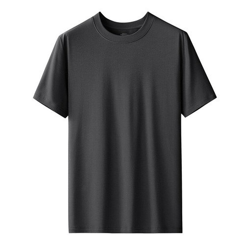 New Men's Short Sleeve T-Shirt Comfortable Breathable Modal Absorbent Clothing - Picture 15 of 36