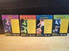 Karaoke DVD Country, Pop  Sing A Longs  3 DVD BUNDLE Lot 30 Songs On Each DVD
