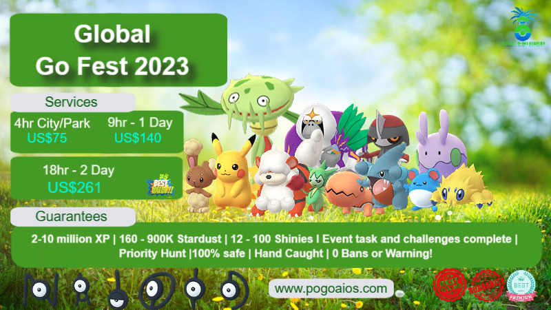 Pokémon GO Fest 2023: global