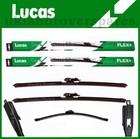 FORD KUGA WIPER BLADES 2013 - 2019 LUCAS QUALITY FRONT 2 x 28" + QUALITY REAR