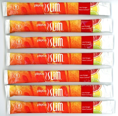PLEXUS SLIM HUNGER CONTROL SUPPORTS GLUCOSE METABOLISM 7 INDIVIDUAL PACKETS NEW