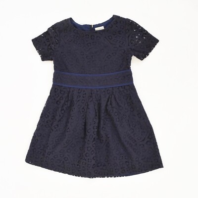 3t navy blue dress Navy Pleated Midi Dress by Kids Couture – Mia Belle Girls main image 1