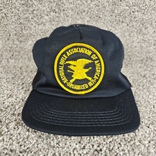 Vintage NRA National Rifle Association Hat Cap Trucker Snapback Mesh 80s 90s USA