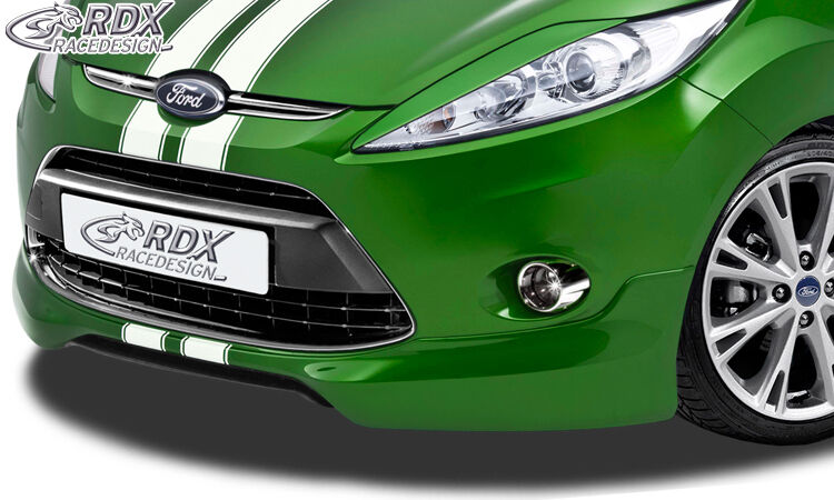RDX Frontspoiler für FORD Fiesta MK7 JA8 JR8 Front Lippe Vorn Ansatz PUR ABS