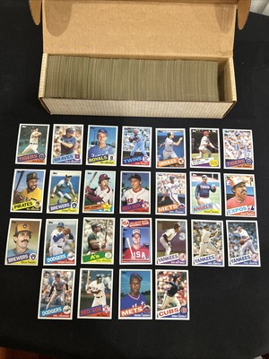 1985 TOPPS BASEBALL COMPLETE SET MINT Beautiful McGwire, Puckett, Clemens RC *4