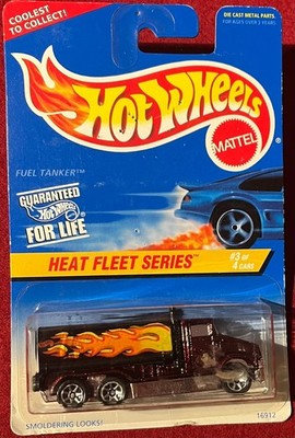 HOT WHEELS HEAT FLEET SERIES FUEL TANKER #539. SEE COMBINED OFFERS!