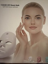 LED Colorful Beauty Mask For Skincare Facial Beauty Instrument