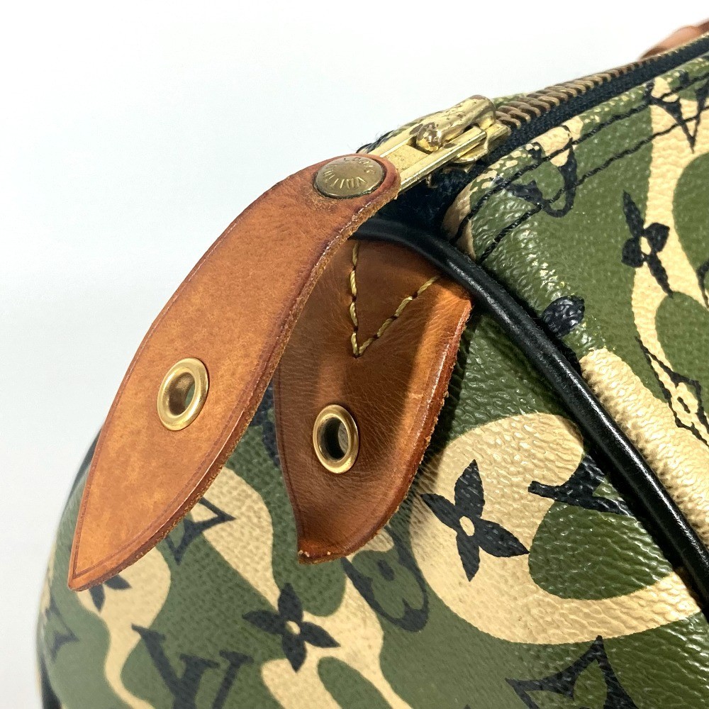 Louis Vuitton Speedy Bandouliere Monogramouflage Duffle 35 Green