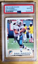 1997 PSA 10 GEM MINT DAN MARINO SCORE BOARD NFL EXPERIENCE #58 G6754
