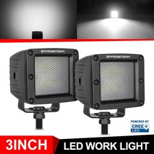 2x 3 120w Cree Led Cube Pods Work Lights Spot Flood Combo Driving Off Road 4wd