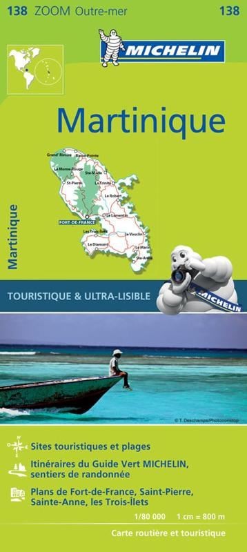 Martinique - Zoom Map 138: Map: 2 (Michelin Zoom Maps, 138)