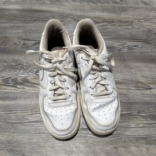 Nike Air Force 1 Triple White Leather Low DH2920-111 Youth Size 7Y