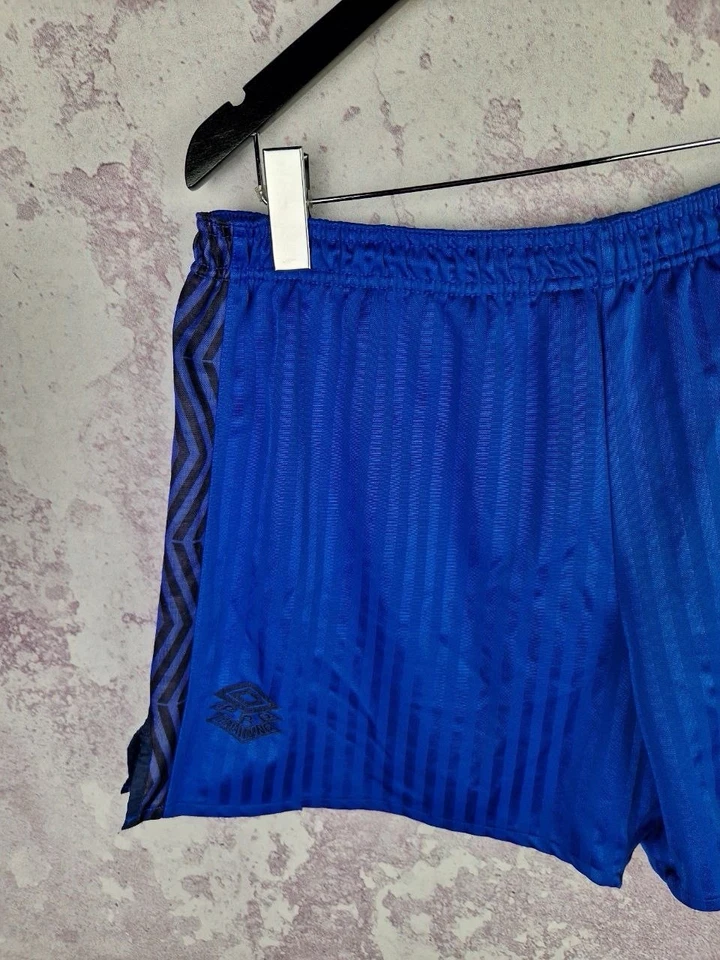 Pantalones Cortos de Entrenamiento Umbro Pro De Colección Para Hombre Correr Raro Años 90 Y2K Rojo Talla 34 Foto 3 de 4