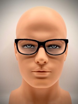 Burberry B 2164 3001 Eyeglasses Frames Black/Silver Made in Italy 55-17-140