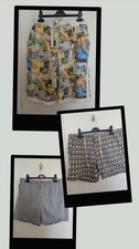 Bundle 3 Pairs Of Mens Swim Shorts Size 32/Small 2 From Next, 1 From Matalan