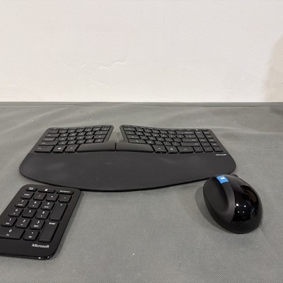 Microsoft Sculpt Ergonomic Desktop Wireless Keyboard Dongle Number Pad  Mouse
