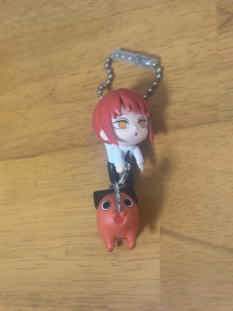 Chainsaw Man Makima Pochita Keychain Set Near Mint Character Gadgets