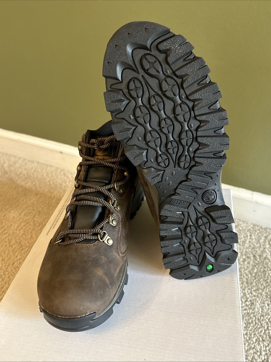 Timberland Men's Mid Hiking Leather Boots Waterproof