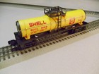 Lionel O Scale  #6-9152 Shell Single Dome Tank Car, Yellow/Black, 1973-76 — photo 1