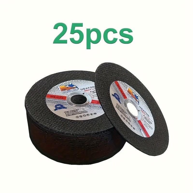 25pcs Metal Cutting Discs - Angle Grinder Blades for Durable Metal Cutting