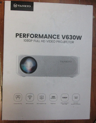 Vankyo Performance V630W 1080P Full HD Video Projector 