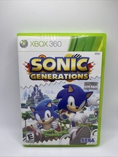 Sonic Generations (Xbox 360, 2011) Complete w/ Manual CIB, TESTED!