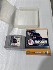 Nascar 99 Nintendo 64 With Game Manual & Case Tested Working N64 