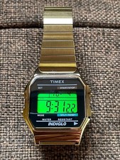 TIMEX Digital Watch Gold