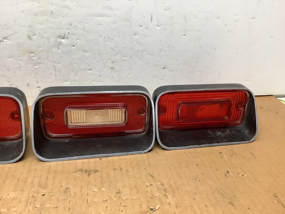 1971 1972 1973 Dodge Dart Custom Special Swinger Lente Traseira CONJUNTO DE 4 OEM - Imagem 3 de 4