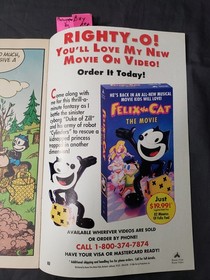 Felix Cat Comic Video Wizard Hudsonsoft NES Nintendo CES 1992 Hudson Promotion