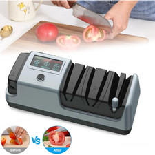 5-IN-1 Electric Knife Sharpener-3 Rotational Speed Adjustable Knife Sharpener