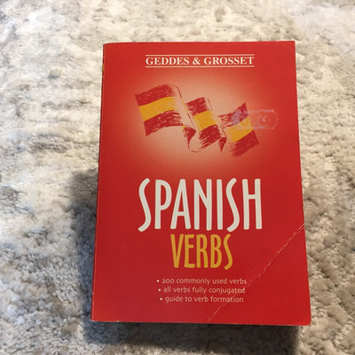 Spanish Verbs Geddes & Grosset 2001 Geddes & Grosset Reference Paperback Book